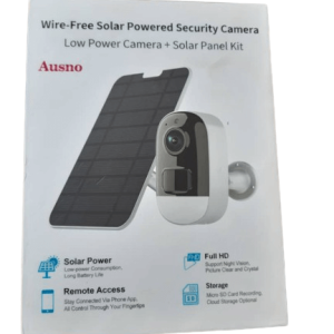 Ausno Wire-free solar powered security camera