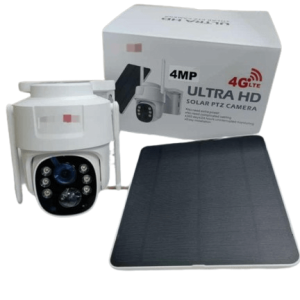 Ausno 4MP Ultra HD Solar PTZ Camera